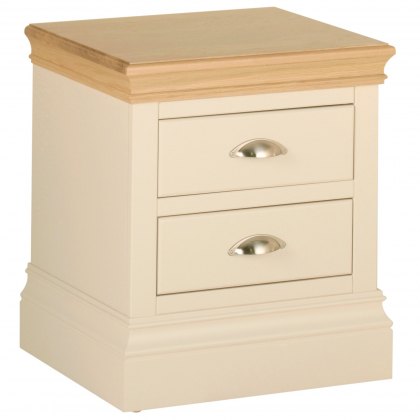 Lundy Painted 2 Drawer Bedside