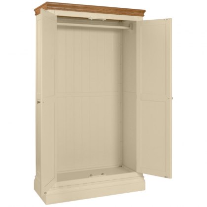 Lundy Painted Double Hanging Wardrobe