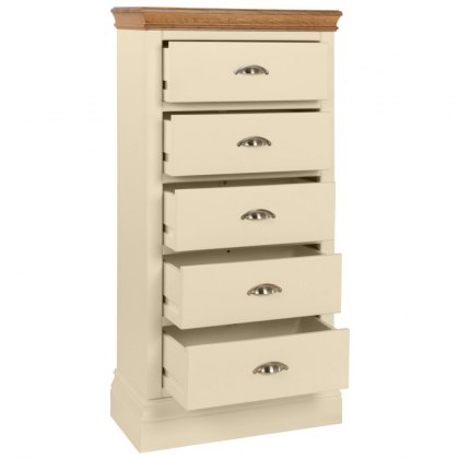 Lundy Painted 5 Drawer Wellington