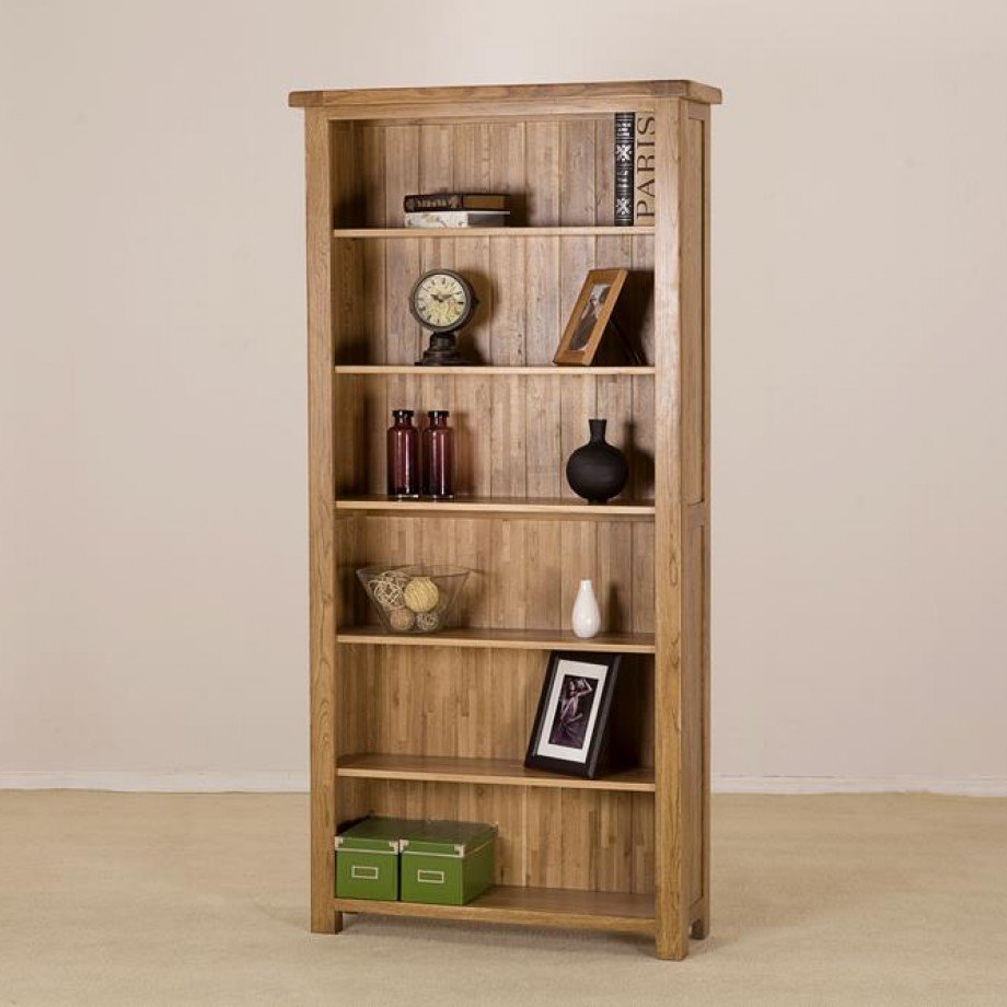 Rustic 6' Wide Bookcase - Dennetts Furniture