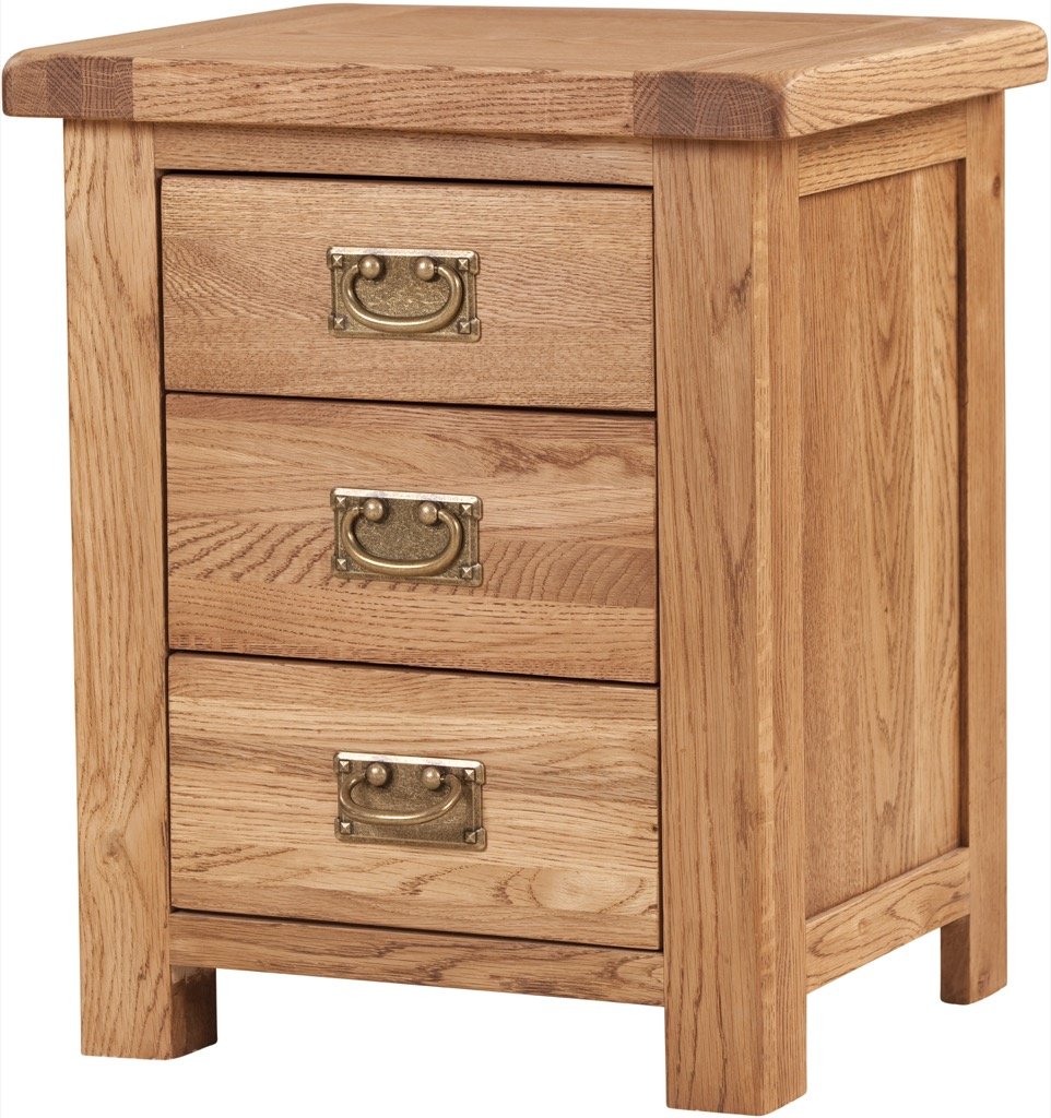 Bromley Bedside 3 Drawers Furniture