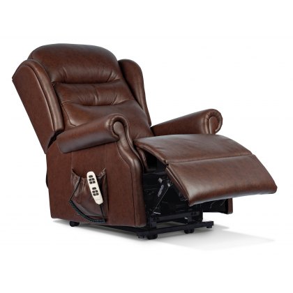 Newquay Small Leather Dual Motor Riser Recliner Newquay Small Leather Dual Motor Riser Recliner