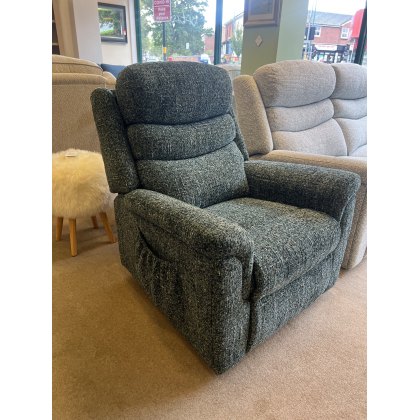 Langford Small Dual Motor Riser Recliner with Head & Lumbar Adjustment