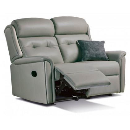 Devon Leather Reclining 2 Seater Sofa