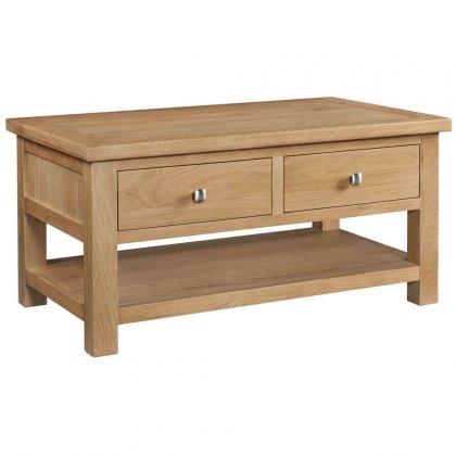 Chester Coffee Table With 2 Drawers
