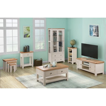 Chester Ivory Small Bookcase