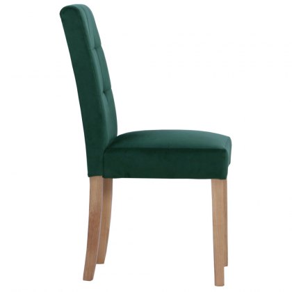 Ashbury Velvet Dining Chair Forest