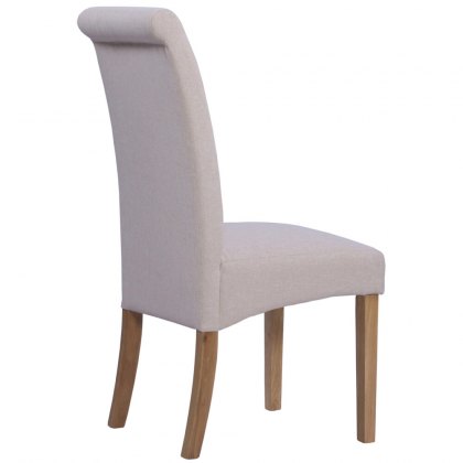 Westbury Rollback Dining Chair Beige