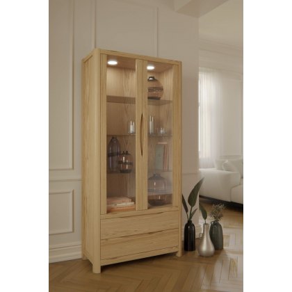 Windsor Stockholm 2 Door 2 Drawer Display Cabinet