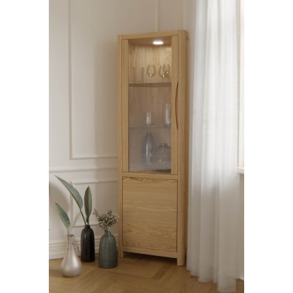 Windsor Stockholm 2 Door Corner Display Cabinet
