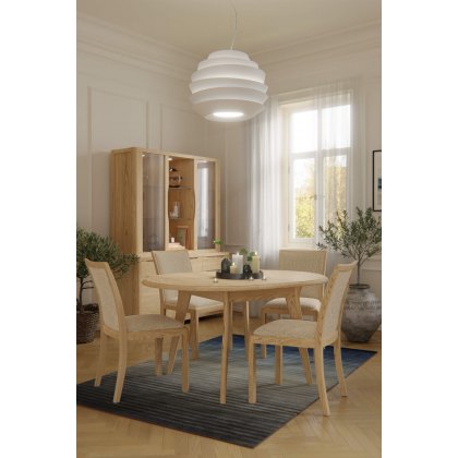 Windsor Stockholm Compact Round Extending Dining Table