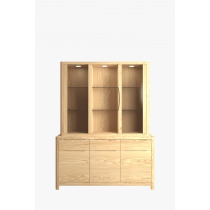 Windsor Stockholm Display Top For 3 Door Sideboard