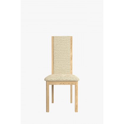 Windsor Stockholm Oak High Back Chair In Natural
