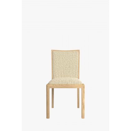 Windsor Stockholm Oak Low back Chair In Natural