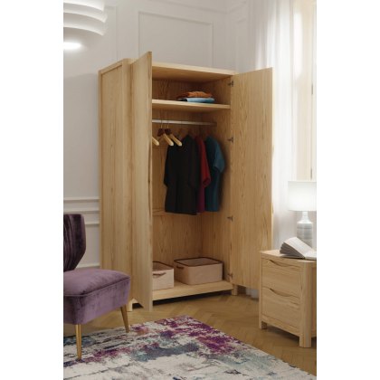 Windsor Stockholm 2 Door Wardrobe