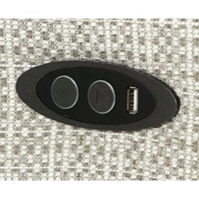 Amy Leather 3 Seater Electric Reclining Sofa Amy Leather 3 Seater Electric Reclining Sofa