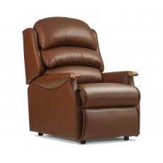 Witney Standard Leather Fixed Arm Chair