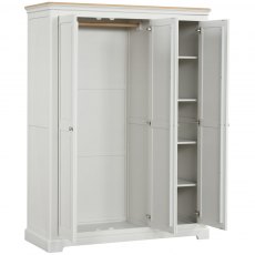Lydford Triple Robe With Shelves