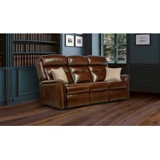 Devon Leather 3 seater sofa