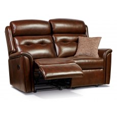 Devon Leather Reclining 2 Seater Sofa