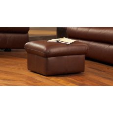 Leather stool box