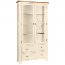 Chester Ivory Display Cabinet