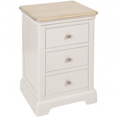 Lydford 3 Drawer Bedside