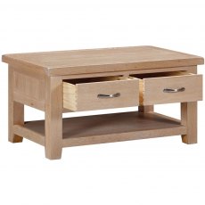 Bonnie Coffee Table with 2 Drawers