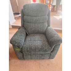 Small Langford riser recliner with head and lumbar adjustment