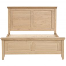 Lydford Oak 4'6" Panelled Bed Frame Lydford Oak 4'6" Panelled Bed Frame
