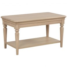 Lydford Oak Coffee Table With Shelf Lydford Oak Coffee Table With Shelf