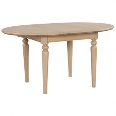 Lydford Oak Round Extending Dining Table