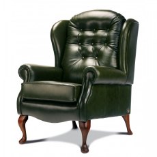 Lemsford Leather Fireside Chair