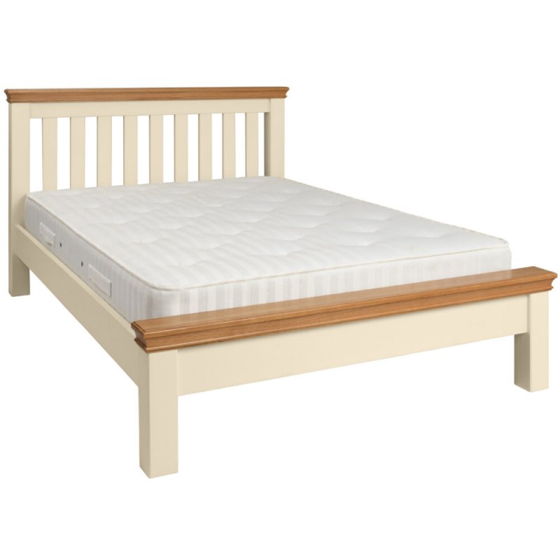Lundy Painted 4'6' Low Foot End Bed