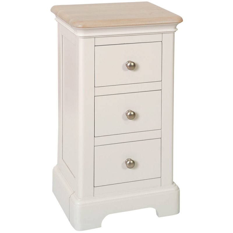 Lydford 3 Drawer Narrow Bedside