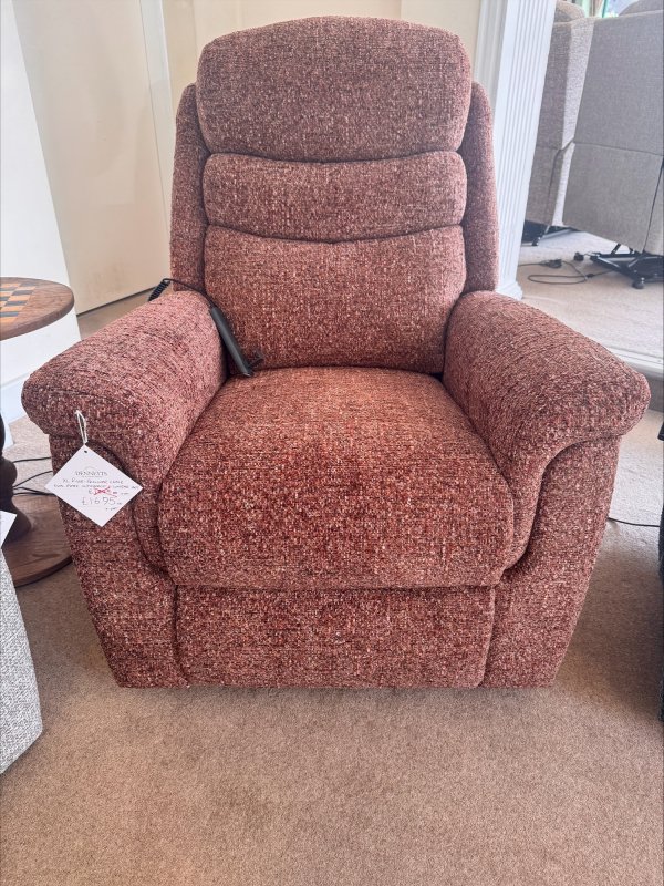 Royale Langford riser recliner with head and lumbar adjustment