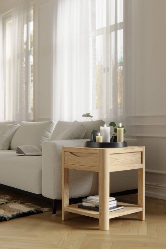 Windsor Stockholm 1 Drawer Side Table