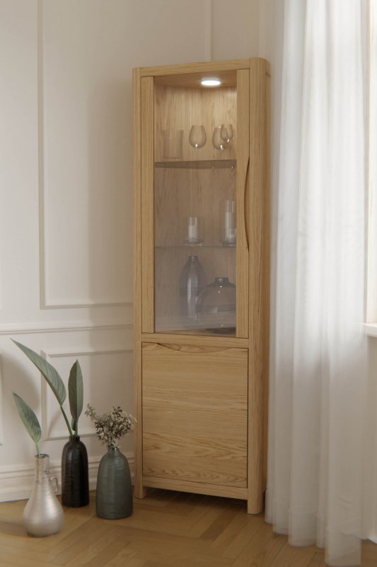 Windsor Stockholm 2 Door Corner Display Cabinet