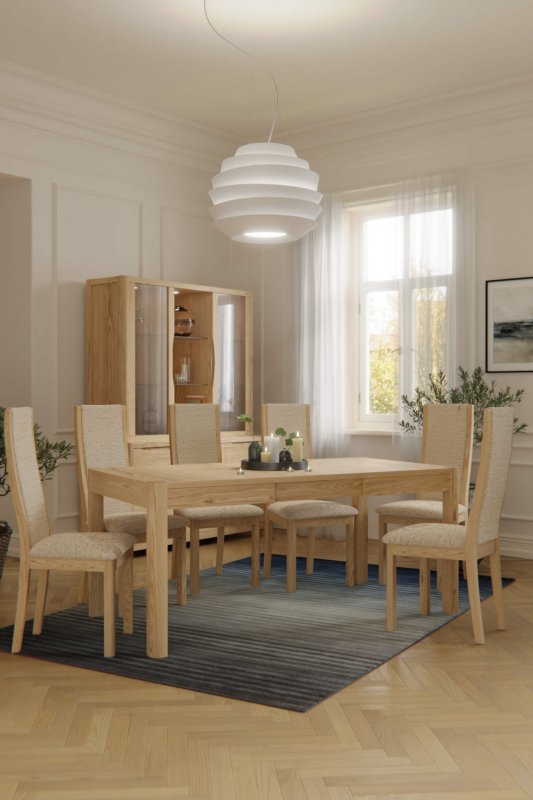 Windsor Stockholm Rectangular Dining Table (4-8) People