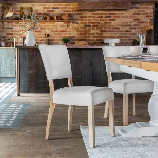 Clayton Natural Fabric Dining Chair
