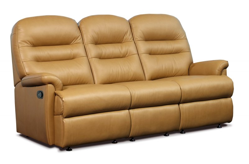 Amy Leather Reclining 3 Seater Sofa