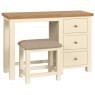 Chester Ivory Dressing Table + Stool