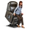 Holly Royale Leather Dual Motor Riser Recliner