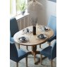 Chester Round Extending Pedestal Dining Table