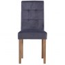 Ashbury Velvet Dining Chair Graphite