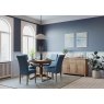 Westbury Rollback Dining Chair Blue