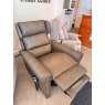 Grande Flynn quad motor leather riser recliner