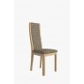 Windsor Stockholm Oak High Back Chair In Grey