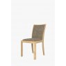 Windsor Stockholm Oak Low Back Chair In Grey