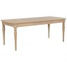 Lydford Oak Medium Extending Dining Table (136-196cm)